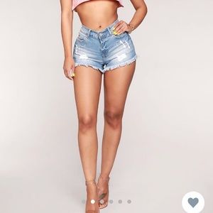 Brand new denim shorts!